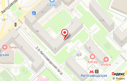 Жалюзи Автозаводская на карте