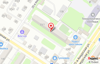 ООО Абсолют Сервис на 21-ой Амурской улице на карте