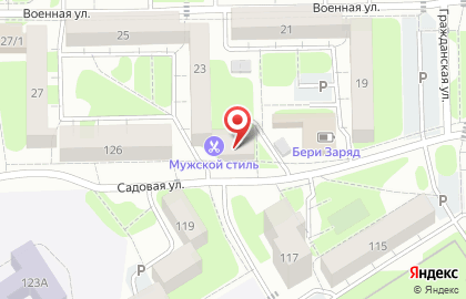 Продуктовый магазин Ларец на Военной улице на карте