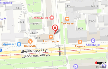 Агентство недвижимости Московский риелтор на карте