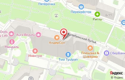 Автошкола Штурман на метро Лермонтовский проспект на карте