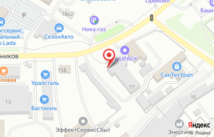 Сервисная компания Доверие на карте