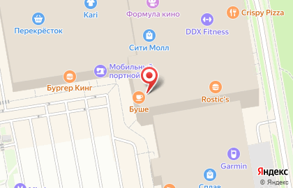 Магазин бытовой техники и электроники Эльдорадо на Коломяжском проспекте на карте
