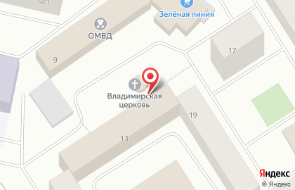Храм святого равноапостольного великого князя Владимира на улице Бегичева на карте