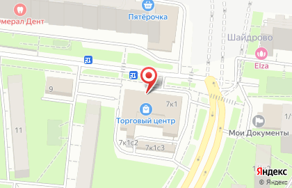 Магазин мяса Мясное раздолье на Кантемировской улице на карте