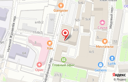 123.ru в Барабанном переулке на карте