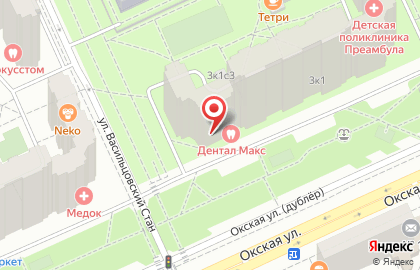 Салон-парикмахерская Софи в Рязанском районе на карте