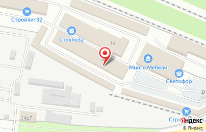 Торговая компания на Сталелитейной улице на карте