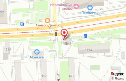 Продуктовый магазин Вест в Калининском районе на карте