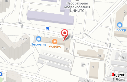 Супермаркет Пятёрочка в Москве на карте
