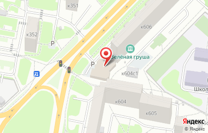 Зеленоградский административный округ Районный отдел жилищных субсидий в Зеленограде на карте