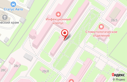 Тушинская городская детская больница на улице Героев Панфиловцев на карте