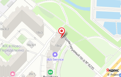 Компания J & B Service на Боровском шоссе на карте