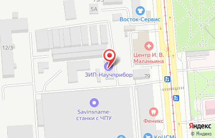 Научно-производственная компания Мера на Московской улице на карте