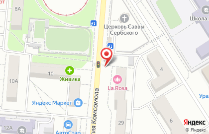 Мебельный салон LAZURIT на улице 40-летия Комсомола на карте