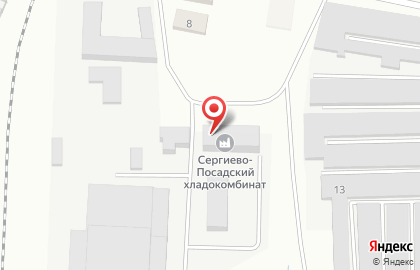 ОАО Сергиево-посадский Хладокомбинат на карте