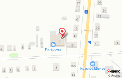 Магазин Пятёрочка в Екатеринбурге на карте