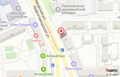 Обувной магазин Юничел на улице Малунцева на карте