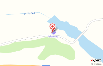Глэмпинг Малина на карте
