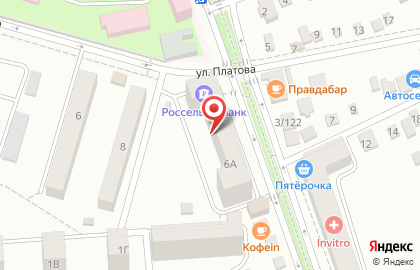 КПИ на улице Платова на карте
