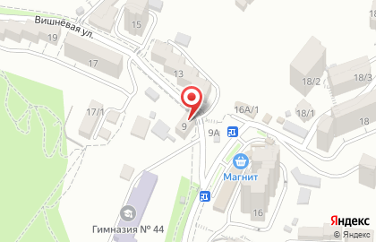 Банкомат Юго-Западный Банк Сбербанка России на Вишнёвой улице, 9 на карте