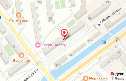 Зоомагазин Любимчик на улице Постышева на карте