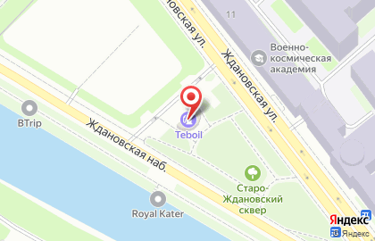 АЗС Shell в Санкт-Петербурге на карте