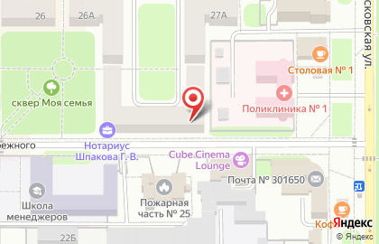 Магазин женской одежды Душечка на карте