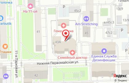 В перевозке на карте