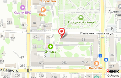 Магазин Продукты из Сокольского на улице Ленина на карте