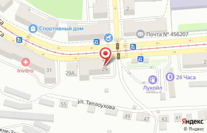Отделение Восточного коммерческого банка на улице Карла Маркса на карте