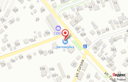 Шиномонтажная мастерская на улице Грибоедова на карте