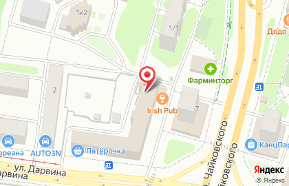 Туристическое агентство Альянс-тур на проспекте Чайковского на карте