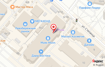 Кафе быстрого питания О! Чикен на проспекте Комарова на карте