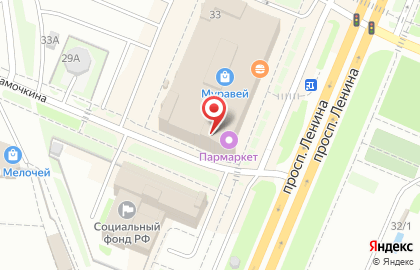 Салон оптики ВизусОптика на проспекте Ленина на карте