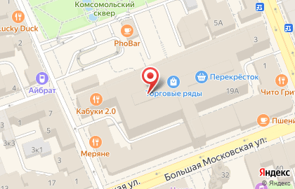 Магазин ювелирных изделий Русское золото на Большой Московской улице на карте