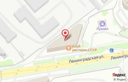 Автосалон Uz-daewoo на улице Ленинградской на карте