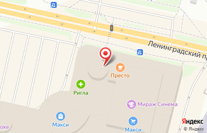 Магазин серебряных украшений Ogisana на Ленинградском проспекте на карте