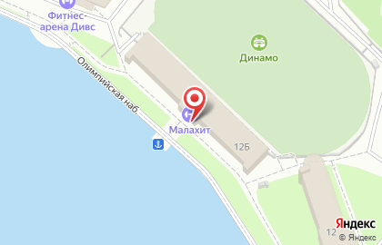 Спортивный комплекс Динамо на Динамо на карте