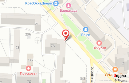 Автошкола за Рулем в Советском районе на карте