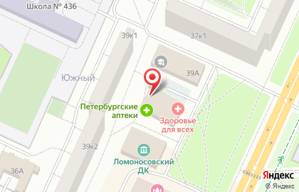 Петербургские аптеки в Санкт-Петербурге на карте