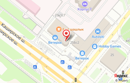 Магазин колбасных изделий Рублёвский в Нагатино-Садовниках на карте