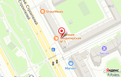 Аптека Фармакопейка на бульваре Строителей на карте