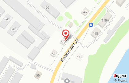 Компания Трио на Казанской улице на карте