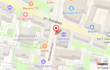 Книжный интернет-магазин Лабиринт на Московской улице на карте