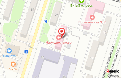 Реабилитационный центр "Вита" в Тольятти на карте
