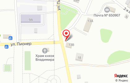 Пункт выдачи заказов Faberlic в Кемерово на карте
