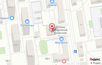 Всероссийская сеть ДСШ FD Кузьминки на карте