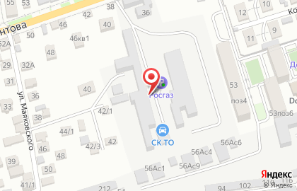 Компания на улице Лермонтова на карте