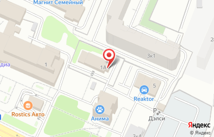 Омский областной студенческий отряд на карте